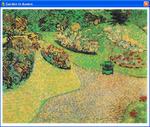 "Garden in Auvers" by van Gogh