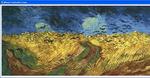 "Wheat Field with Crows" by van Gogh