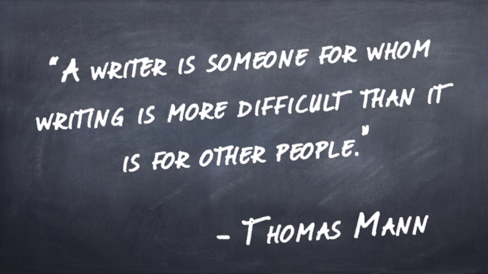 Thomas Mann quote